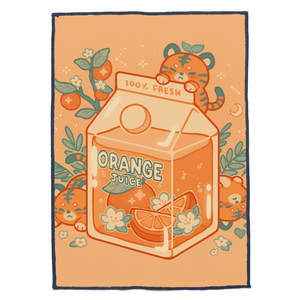 "Orange Milkbox" Rug