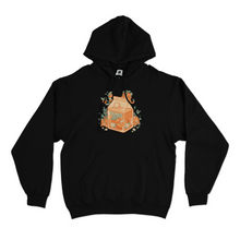 Load image into Gallery viewer, &quot;Orange Milk&quot; Basic Hoodie White/Black