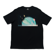 Load image into Gallery viewer, &quot;Killing A Star&quot; Cut and Sew Wide-body Tee White/Black