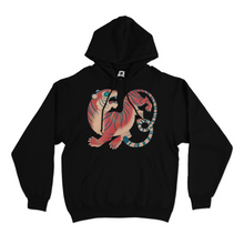 Load image into Gallery viewer, &quot;Tiger&quot; Basic Hoodie Black