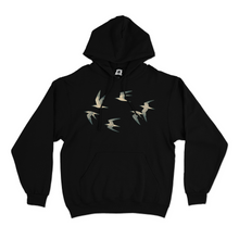 Load image into Gallery viewer, &quot;Seabirds&quot; Basic Hoodie Black/White