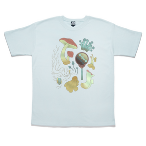 "Remain" Taper-Fit Heavy Cotton Tee Mint