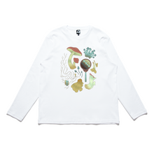 Load image into Gallery viewer, &quot;Remain&quot; Cut and Sew Wide-body Long Sleeved Tee White/Black