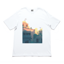 Load image into Gallery viewer, &quot;Waiting&quot; Cut and Sew Wide-body Tee White/Black
