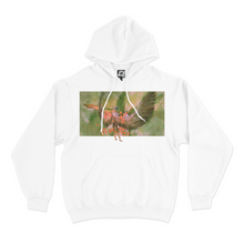 Load image into Gallery viewer, &quot;Eyeline 1&quot; Basic Hoodie White/Pink