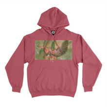 Load image into Gallery viewer, &quot;Eyeline 1&quot; Basic Hoodie White/Pink
