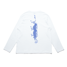 Load image into Gallery viewer, &quot;Eyeline 9&quot; Cut and Sew Wide-body Long Sleeved Tee White