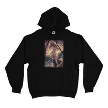 Load image into Gallery viewer, &quot;Sunset&quot; Basic Hoodie Black