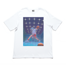 Load image into Gallery viewer, &quot;Basket&quot; Cut and Sew Wide-body Tee White/Black