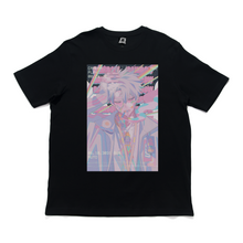 Load image into Gallery viewer, &quot;Rainbow&quot; Cut and Sew Wide-body Tee White/Black