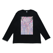 Load image into Gallery viewer, &quot;Rainbow&quot; Cut and Sew Wide-body Long Sleeved Tee White/Black