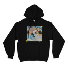Load image into Gallery viewer, &quot;Sunny Tunes v.2&quot; Basic Hoodie Black