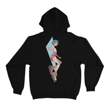 Load image into Gallery viewer, &quot;Kris&quot; Basic Hoodie Black/White