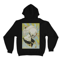 Load image into Gallery viewer, &quot;Defaced&quot; Basic Hoodie Black/White