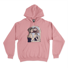 Load image into Gallery viewer, &quot;Mirrorr&quot; Fleece Hoodie Light Pink