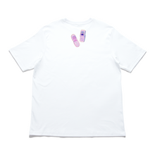 Load image into Gallery viewer, &quot;Ring Ring!&quot; Cut and Sew Wide-body Tee White