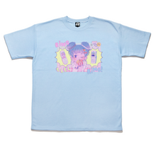 Load image into Gallery viewer, &quot;Ring Ring!&quot; Taper-Fit Heavy Cotton Tee Sky Blue