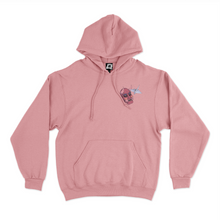 Load image into Gallery viewer, &quot;Oni-Shikigami&quot; Fleece Hoodie Light Pink