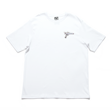 Load image into Gallery viewer, &quot;Space Patrol&quot; Cut and Sew Wide-body Tee White