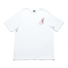Load image into Gallery viewer, &quot;Claw Machine Master&quot; Cut and Sew Wide-body Tee White/Black