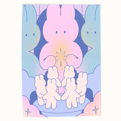 “Bunny Supremacy” Tapestry