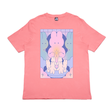 Load image into Gallery viewer, &quot;Bunny Supremacy&quot; Cut and Sew Wide-body Tee White/Beige