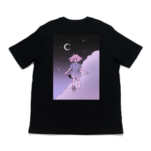 Load image into Gallery viewer, &quot;Girl&quot; Cut and Sew Wide-body Tee White/Black
