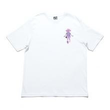 Load image into Gallery viewer, &quot;Girl&quot; Cut and Sew Wide-body Tee White/Black