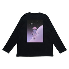 Load image into Gallery viewer, &quot;Girl&quot; Cut and Sew Wide-body Long Sleeved Tee White/Black