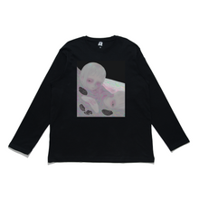 Load image into Gallery viewer, &quot;The Seashore&quot; Cut and Sew Wide-body Long Sleeved Tee White/Black