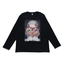 Load image into Gallery viewer, &quot;Arachnid&quot; Cut and Sew Wide-body Long Sleeved Tee White/Black