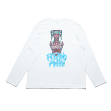 Load image into Gallery viewer, &quot;Feeling Fresh&quot; Cut and Sew Wide-body Long Sleeved Tee White/Black