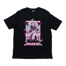 Load image into Gallery viewer, &quot;Succubus&quot; Cut and Sew Wide-body Tee White/Black