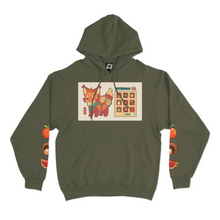 Load image into Gallery viewer, &quot;Delivery&quot; Fleece Hoodie Khaki
