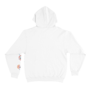 "State of Being" Basic Hoodie White