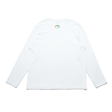 Load image into Gallery viewer, &quot;Convergenza&quot; Cut and Sew Wide-body Long Sleeved Tee White
