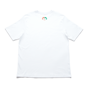"Convergenza" Cut and Sew Wide-body Tee White