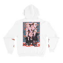 Load image into Gallery viewer, &quot;Guitar Hero&quot; Basic Hoodie Black/White