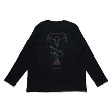 Load image into Gallery viewer, &quot;DEER/鹿&quot; Cut and Sew Wide-body Long Sleeved Tee White/Black/Beige