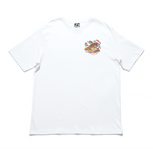 Load image into Gallery viewer, &quot;Pool Party&quot; Cut and Sew Wide-body Tee White/Salmon Pink