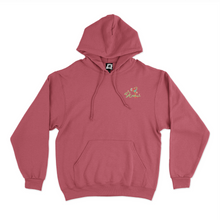 Load image into Gallery viewer, &quot;Wine&quot; Basic Hoodie Black/Pink