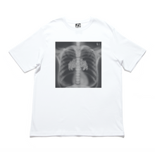 Load image into Gallery viewer, &quot;X-Ray&quot; Cut and Sew Wide-body Tee White/Black