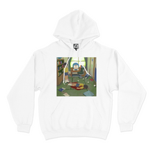 Load image into Gallery viewer, &quot;I Killed Myself In The Past&quot; Basic Hoodie White