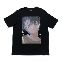 Load image into Gallery viewer, &quot;Breathe the Air of Freedom&quot; Cut and Sew Wide-body Tee White/Black