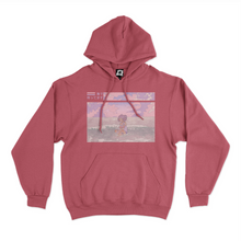 Load image into Gallery viewer, &quot;I&#39;ll be waiting by the Sea&quot; Basic Hoodie White/Pink