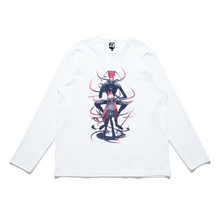 Load image into Gallery viewer, &quot;Pretend&quot; Cut and Sew Wide-body Long Sleeved Tee White/Black