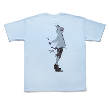 Load image into Gallery viewer, &quot;Bathood&quot; Taper-Fit Heavy Cotton Tee Sky Blue