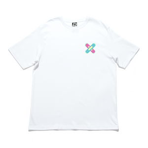 "Poor Kidd" Cut and Sew Wide-body Tee White