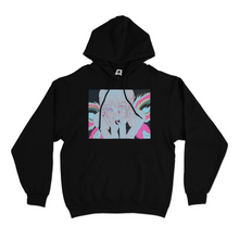 Load image into Gallery viewer, &quot;Hypno&quot; Basic Hoodie Black/White