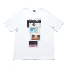 Load image into Gallery viewer, &quot;Dreamy Bear&quot; Cut and Sew Wide-body Tee White